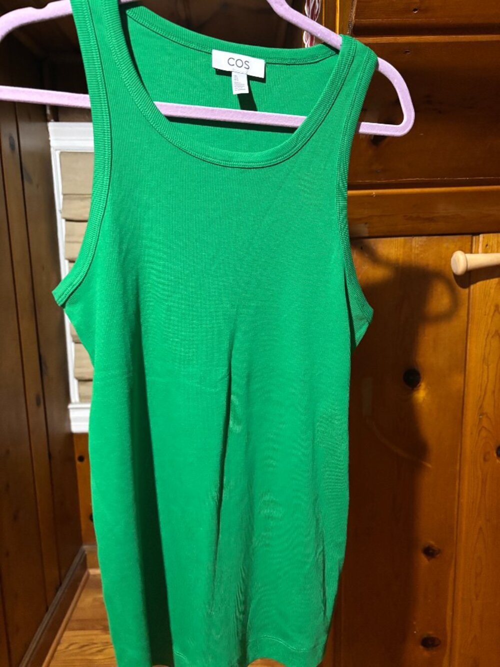 COS, Size Large, Tank Top in Green